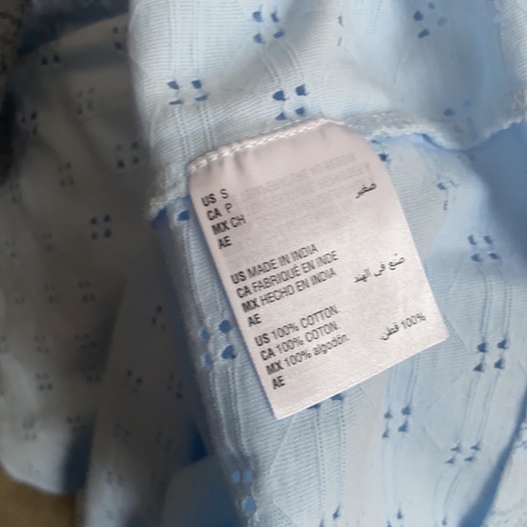 NWT Style$Co. Cotton square neck t-shirt Top size S - Picture 3 of 3